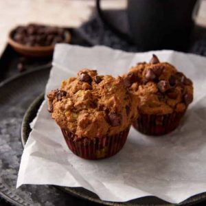 Banan Chocolate Chip Muffin 100 G 79807 - 20 Pcs