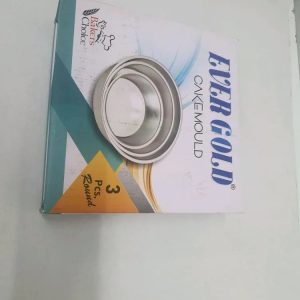 Bsi Almunium Cake Mould Set Round 6 in 1