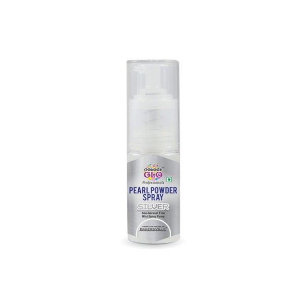 COLOURGLO SPRAY PEARL COLOUR SILVER 400 ML