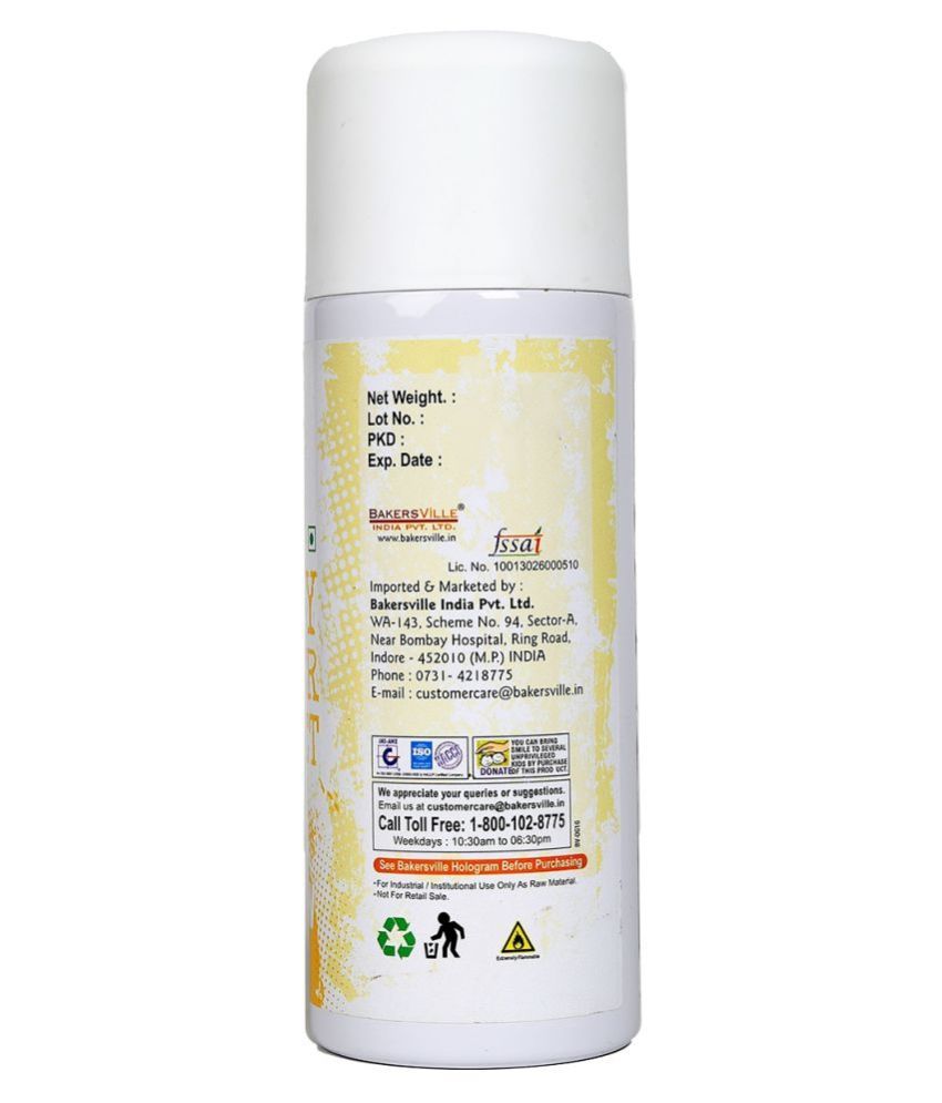 COLOUR GLO BUTTER VELVET-YELLOW 400ml - Image 1