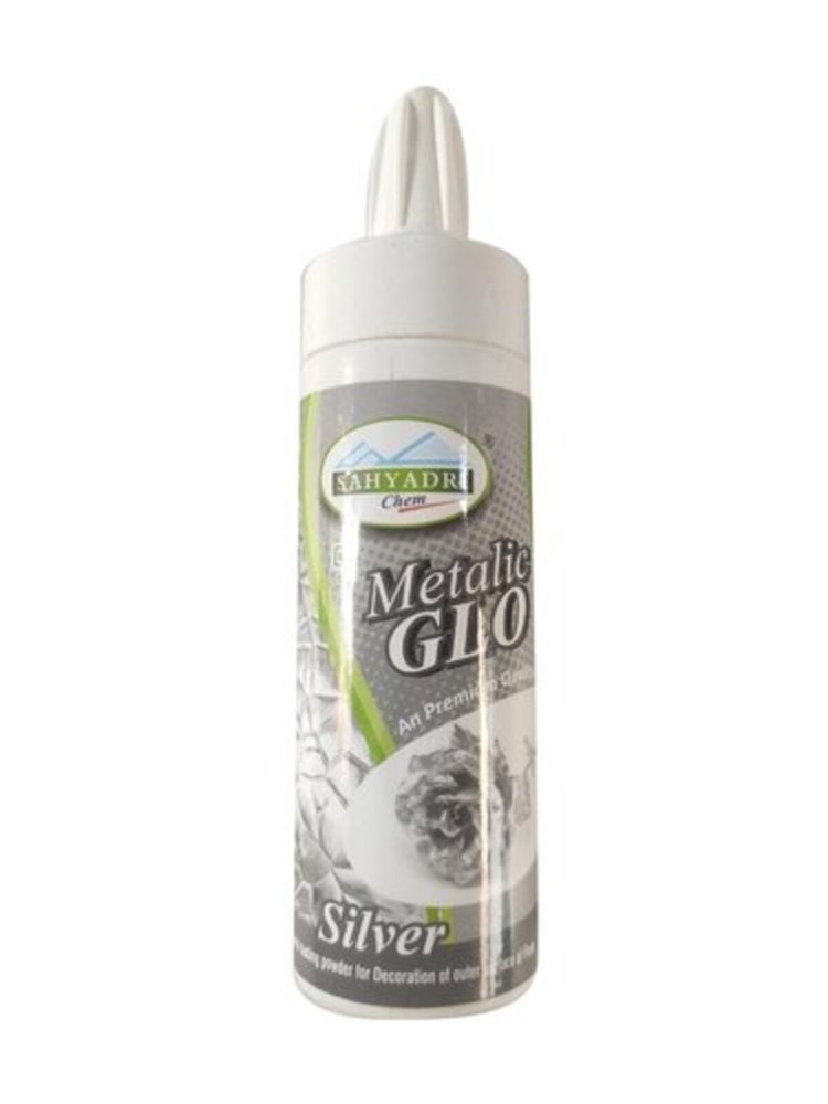 COLOUR GLO METALLIC PEN SILVER - Image 1