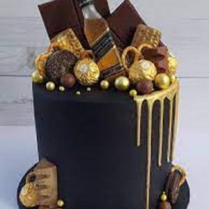 Cake Base Mdf Silver Round 8"