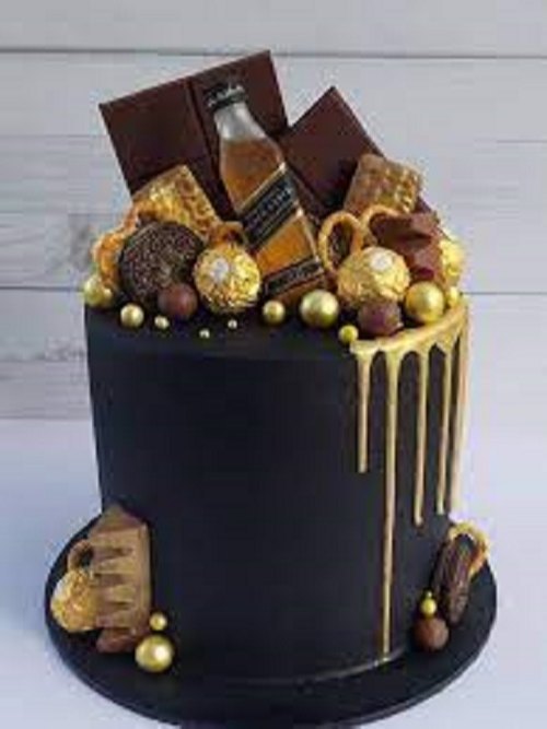 Cake Base Mdf Silver Round 8"