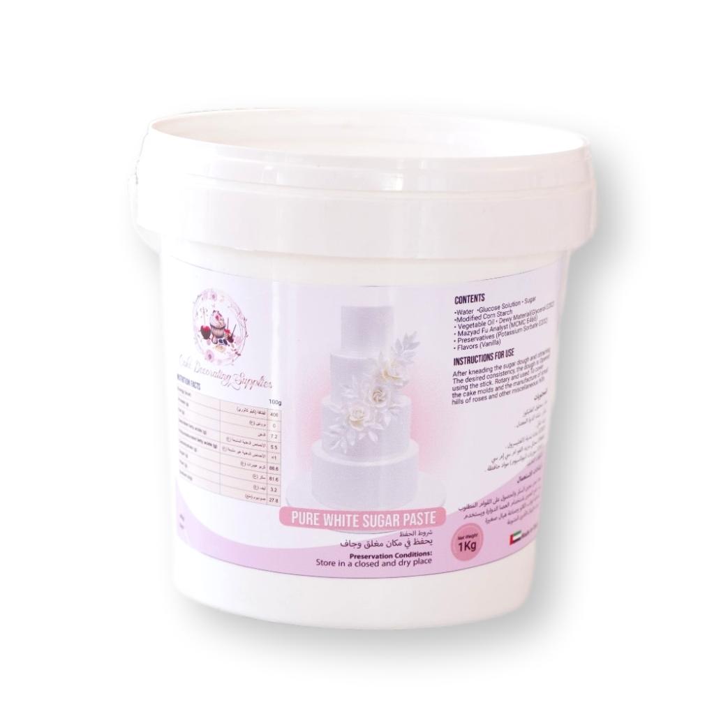 Casablanca Sugar Paste White 1kg - Image 1