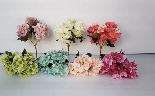 Ch. 10 Hydrangea Flower Bunch Blue C881-4