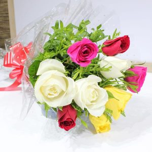 Ch. 10 Rose Flower Bunch Light Browm