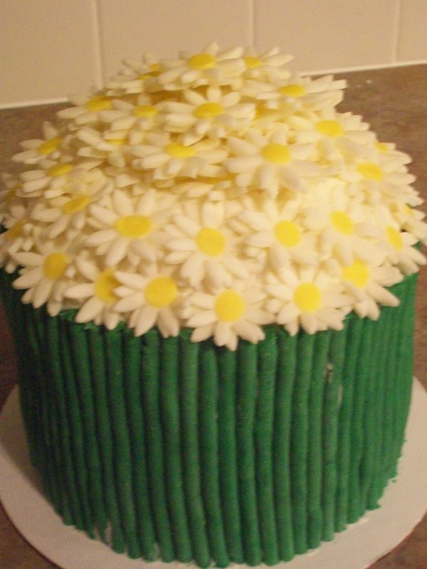 Ch. 20 Daisy Flower Bunch Green