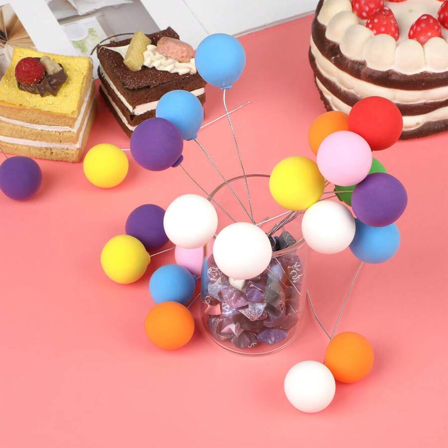 Ch 5 in 1 Rainbow Ball Topper - Image 1