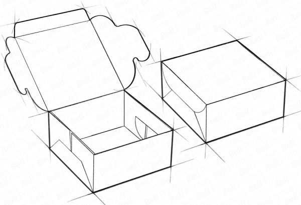 Ch Bk-8 Craft Paper Box