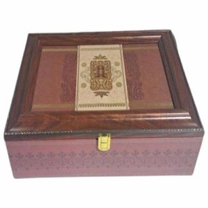 Ch CDS 216 Rectangle Trans. 2 Jar Box(5x4x3.5)