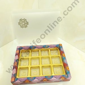 Ch. Cup Cake Box 12 Cavity White CDS87