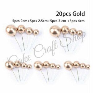 Ch Faux Ball Transparent (12 Pcs)