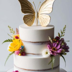 Ch Foil Look Butterfly