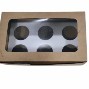 Ch. Hamper Box Rec. Window Brown (5x7.5x2.5)CDS24A