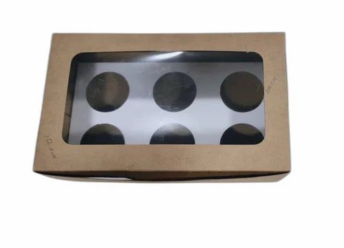 Ch Hamperbox Rec Window Brown (6.25x9x3.75)CDS 24C