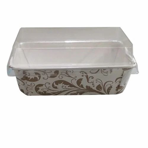 Ch. Pvc Rectangular Container W092 25 Pcs Pkt
