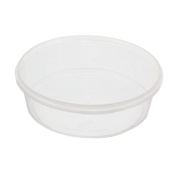 Ch Round Pvc Container with Round Lid 500ml