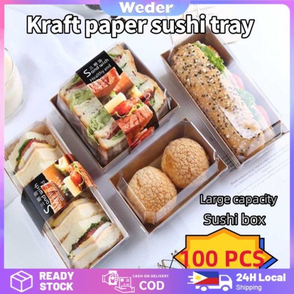 Ch. Sandwich Box Square White with Lid (3.5x3.5)