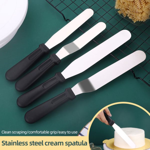 Ch. Silicon Spatula Plastic Handle