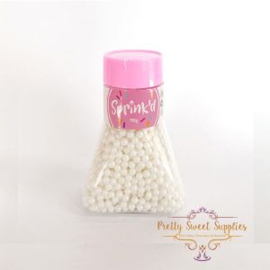 Ch. Sprinkles Balls 7 mm White Pearl 1 Kgs