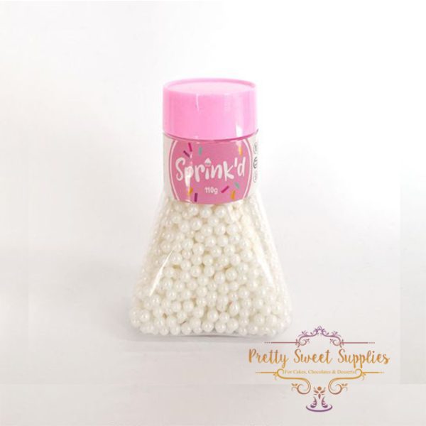 Ch. Sprinkles Balls 7 mm White Pearl 1 Kgs