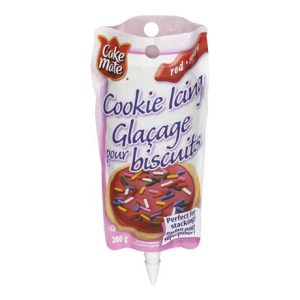 Chef Master Cookie Icing Pouch Red