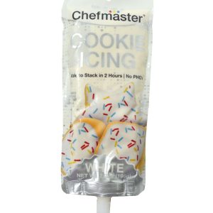 Chef Master Cookie Icing Pouch White