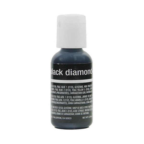 Chef Master Liqua Gel Black Diamond 20 Grm