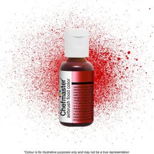 Chefmaster Airbrush Metallic Red 20gm