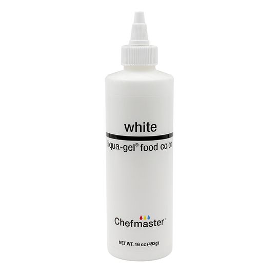 Chefmaster Liqua Gel Bright White 25GM
