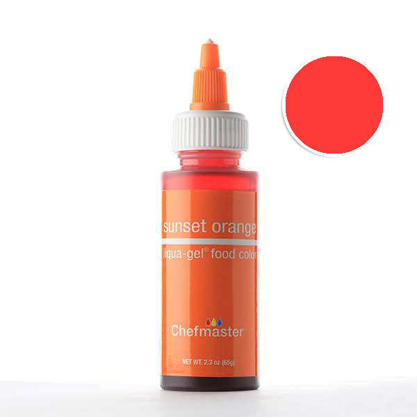 Chefmaster Liqua Gel Orange 20gm