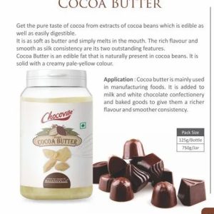 Chocoville Cocoa Butter Neutral 125 Grms