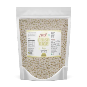 Chocoville Crisp Rice Plain Round Shape 4mm-5mm
