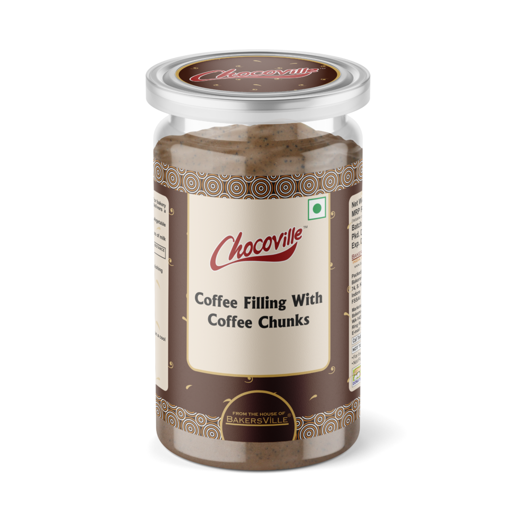 Chocoville Filling Coffee with Chunks 200gm - Image 1