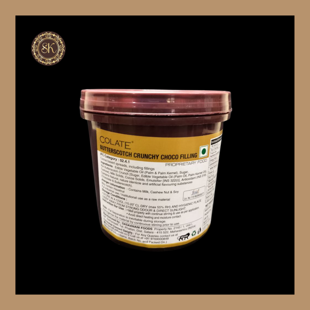 Chocoville Filling Crunchy Butterscotch 200grm - Image 1