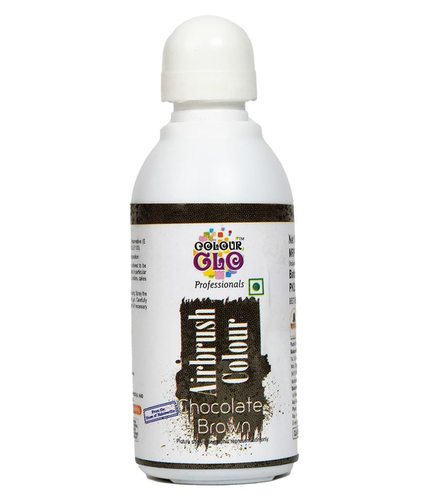 Colour Glo Airbrush Colour - Chocolate Brown 25gm - Image 1