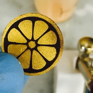 Colour Glo Airbrush Colour  Chock Pearl Gold 25 Gm