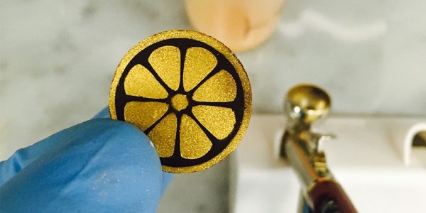 Colour Glo Airbrush Colour  Chock Pearl Gold 25 Gm