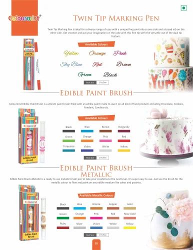 Colour Glo Twin Tip Marking Pen-Mix