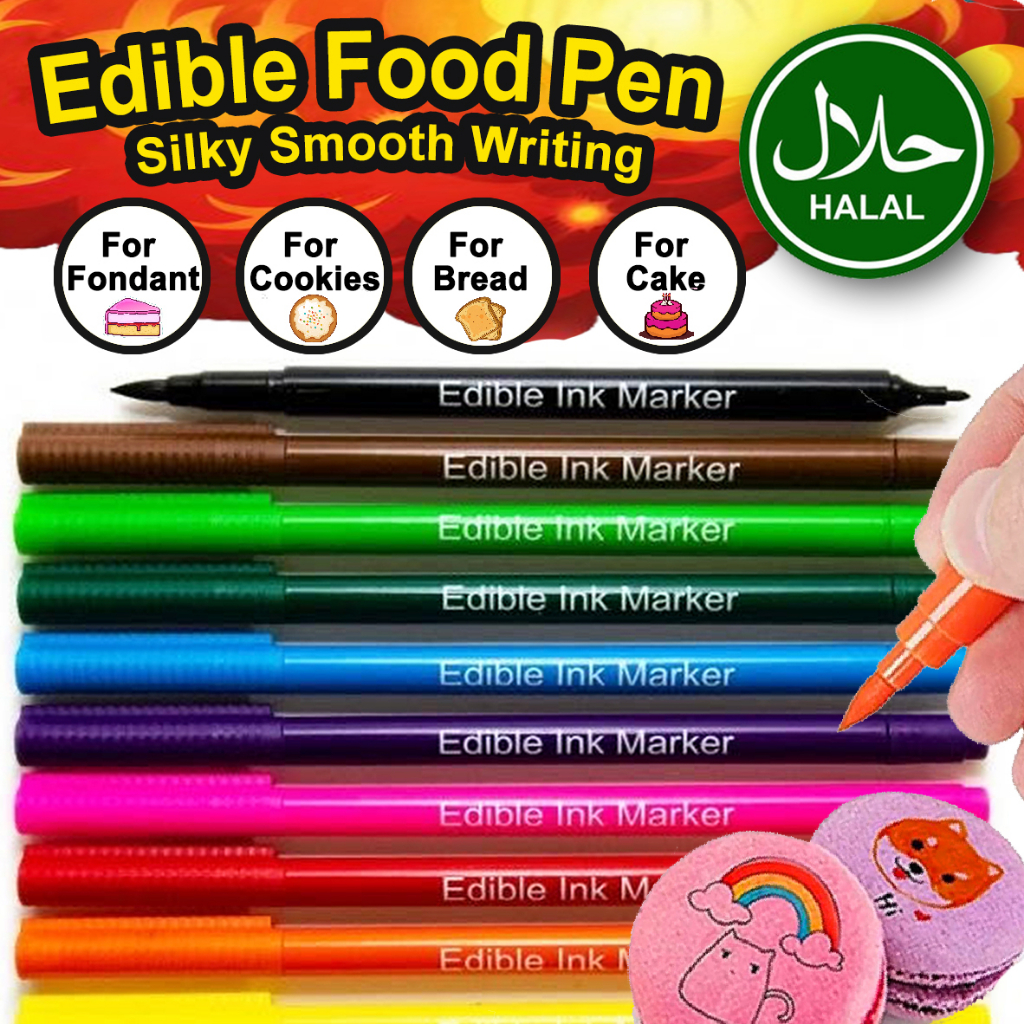 Colourglo Twin Tip Marking Pen Brown - Image 1
