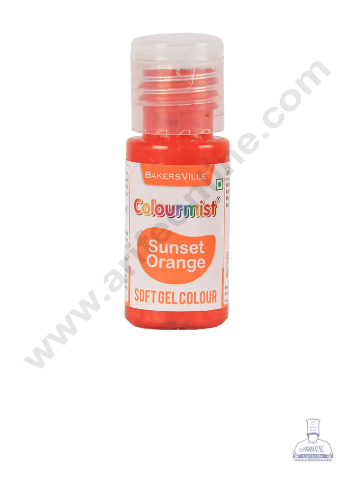 Colourmist - Soft Gel Colour - Sunset Orange 20gm - Image 1