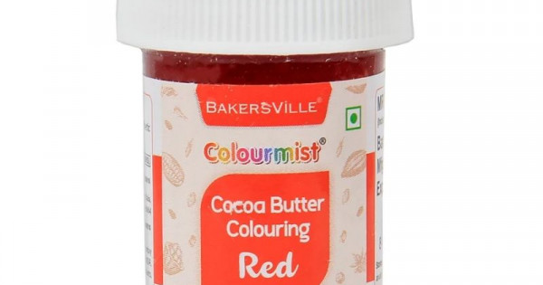 Colourmist Cocoa Butter Colour 20 Grm - Red