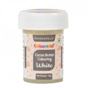 Colourmist Cocoa Butter Colour 20 Grm - White
