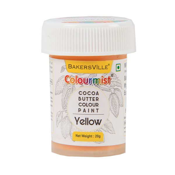 Colourmist Cocoa Butter Colour 20 Grm - Yellow