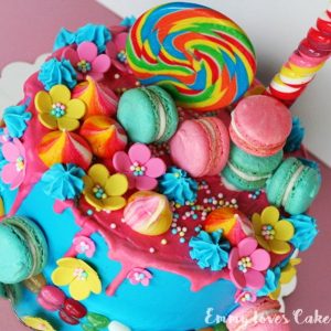 Colourmist Drip Vibrant Orange -100gm