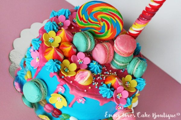 Colourmist Drip Vibrant Orange -100gm