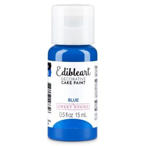 Colourmist Edible Paint Brush -Metallic Blue