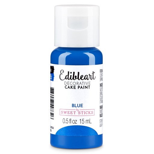Colourmist Edible Paint Brush -Metallic Blue