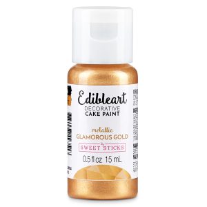 Colourmist Edible Paint Brush -Metallic Gold
