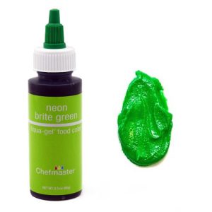 Colourmist Liqua Gel Neon Brite  Green 15gm